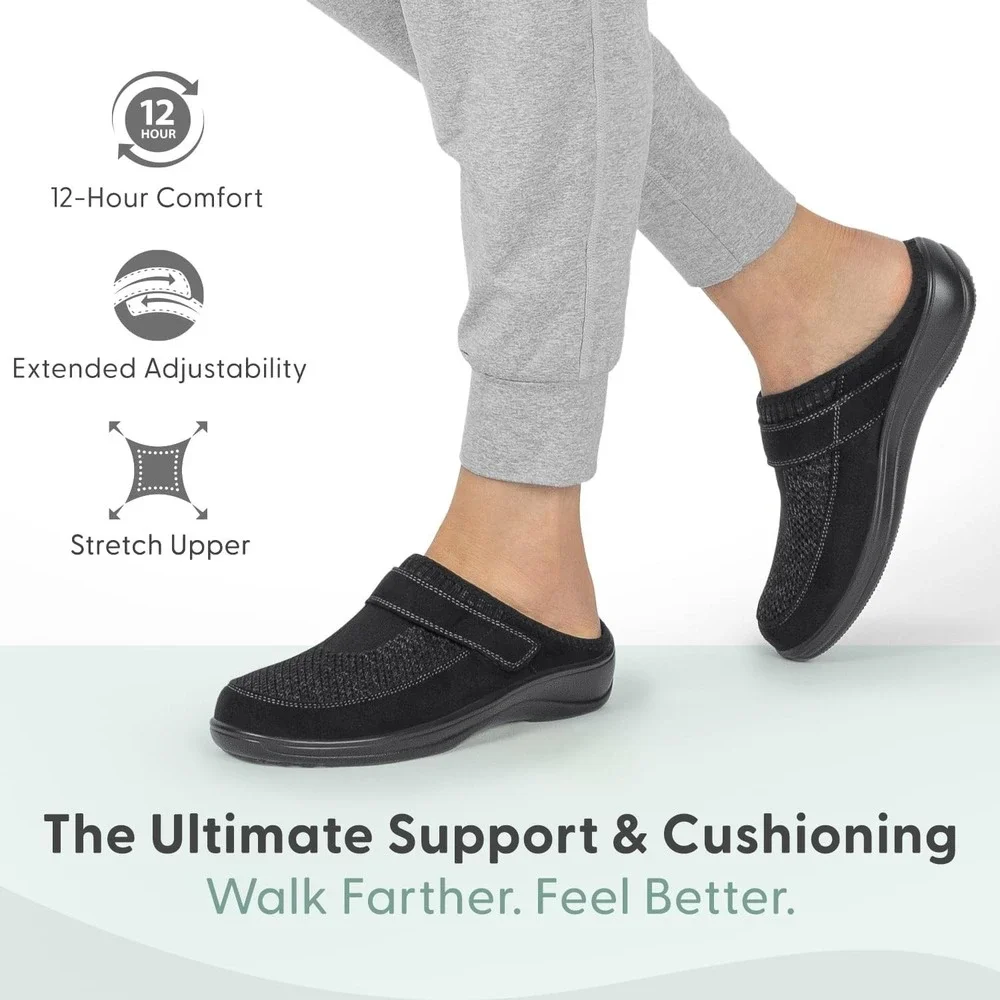 Ortho Hudson Mens Stretch  Slip On Sandals Stretch  Msrp $160